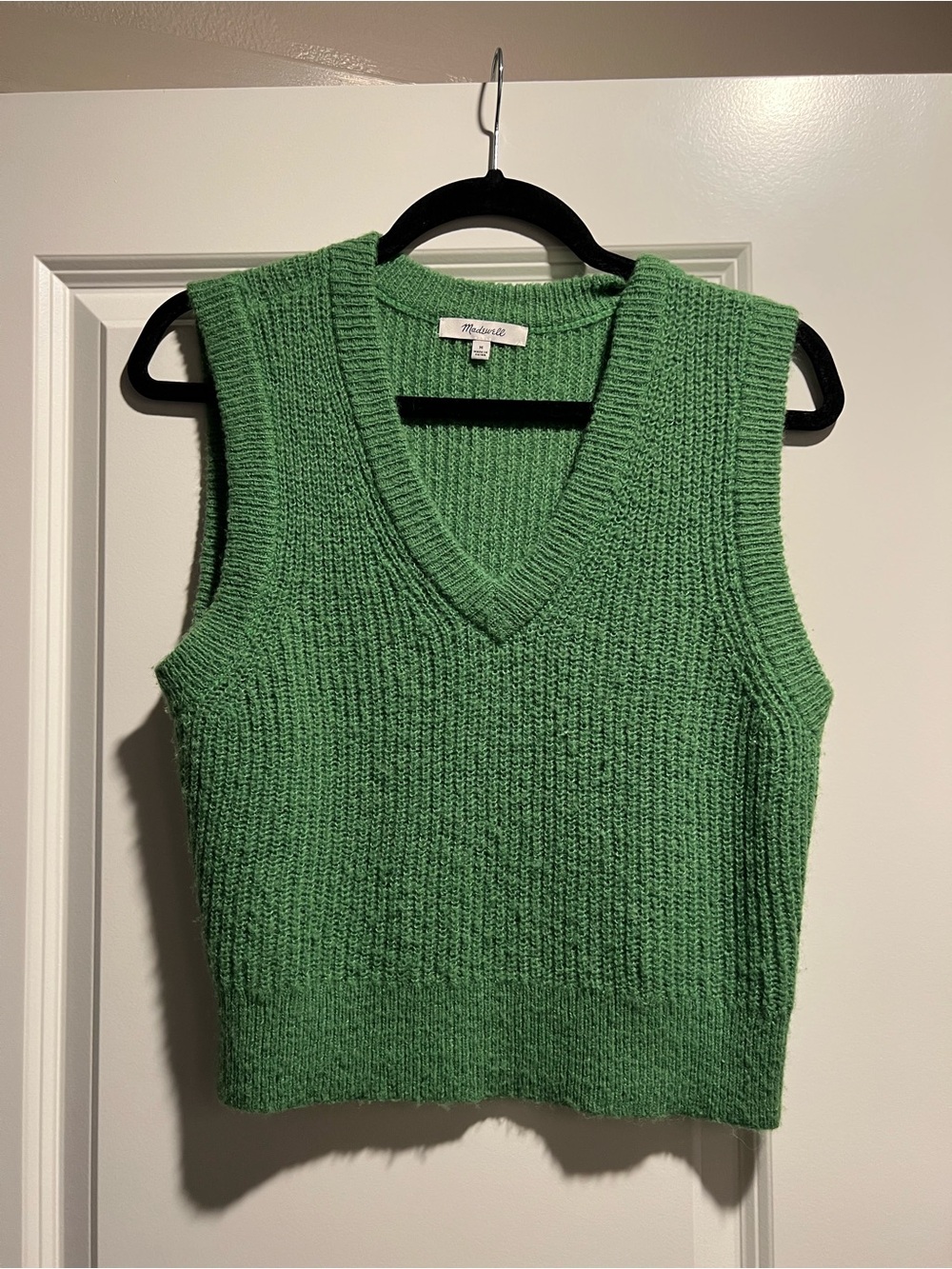 Madewell Knit V-Neck Sweater Vest
